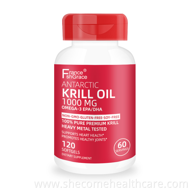 Krill Oil softgels
